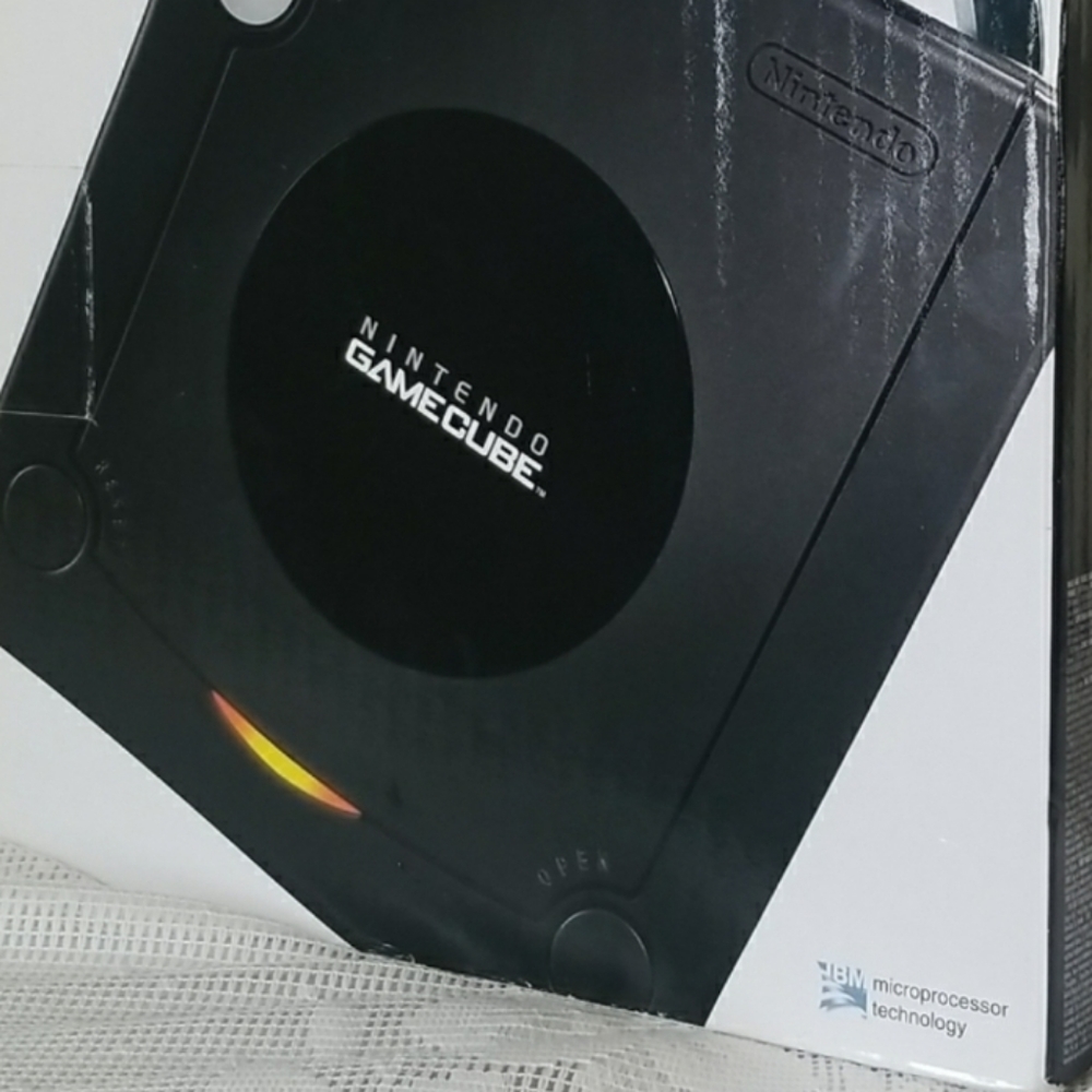 DOL-101 NIB Nintendo GameCube Console Jet Black in Box Mint Condition